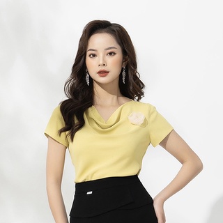 Áo sơ mi cổ đổ siêu sang SM2007 CREME