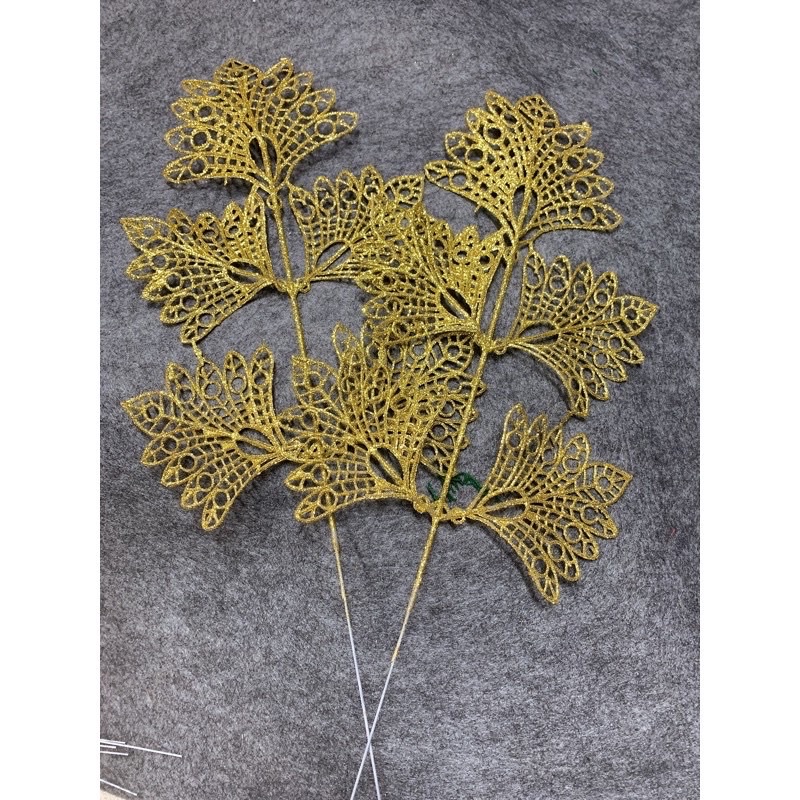 Cành phúc nhũ Kim tuyến trang trí oản tài lộc,tháp bánh,tháp quả