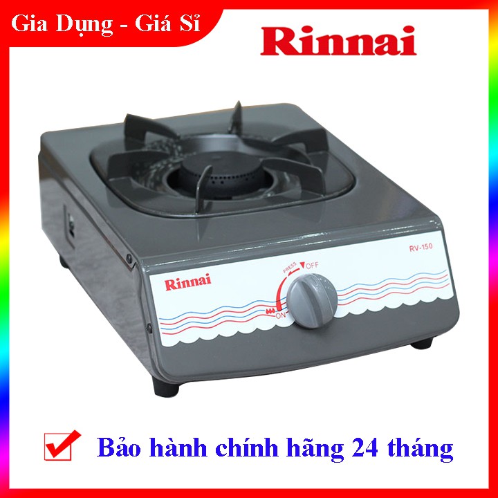 Bếp Gas Đơn Rinnai RV-150(G) - Tiết Kiệm Gas - Bảo Hành Chính Hãng