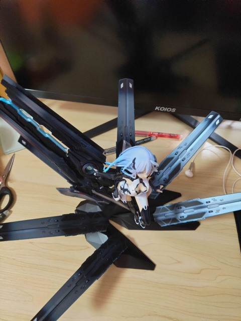 Nhân Vật Hoạt Hình LESIA BLACK MONOLITH OPEN Ver. Mô Hình Đồ Chơi Nhân Vật 3D GK Bằng Nhựa PVC 1/8