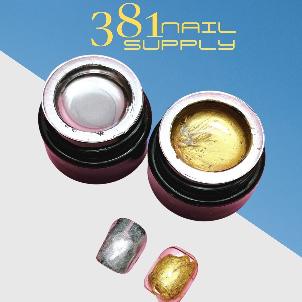 GEL VẼ METAN - GEL INOX TRÁNG GƯƠNG ,CROM KIM LOẠI VẼ MÓNG