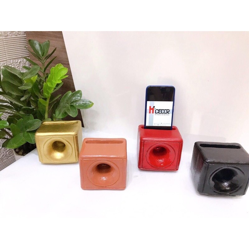 Set 2 trong 1: Giá để điện thoại kiêm loa - Hiện đại, ấn tượng, độc đáo. | BigBuy360 - bigbuy360.vn