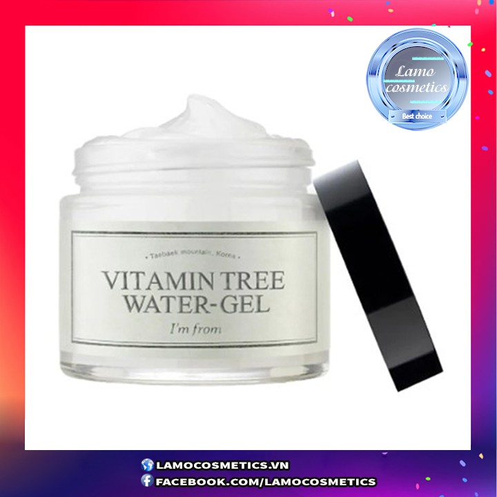 MẪU MỚI NHẤT DATE 2024] Kem Dưỡng Ẩm Vitamin Tree Water Gel (I'M FROM) Chính Hãng 100%