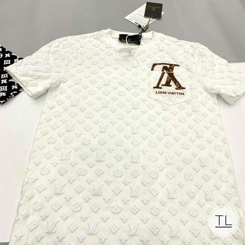 Áo thun nam có cổ polo tay ngắn có túi vải cotton co giãn thấm hút mồ hôi tốt 2 màu trắng đen cao cấp AHFASHION