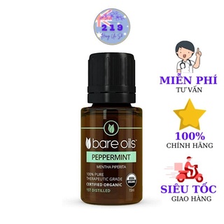 Tinh dầu hữu cơ bạc hà peppermint