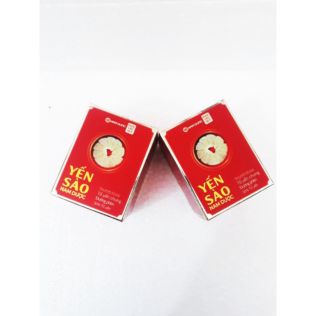 (CHÍNH HÃNG) YẾN SÀO Nam Dược, được sản xuất từ Yến sào thiên nhiên Khánh Hòa, giúp bồi bổ sức khỏe, tăng sức đề kháng