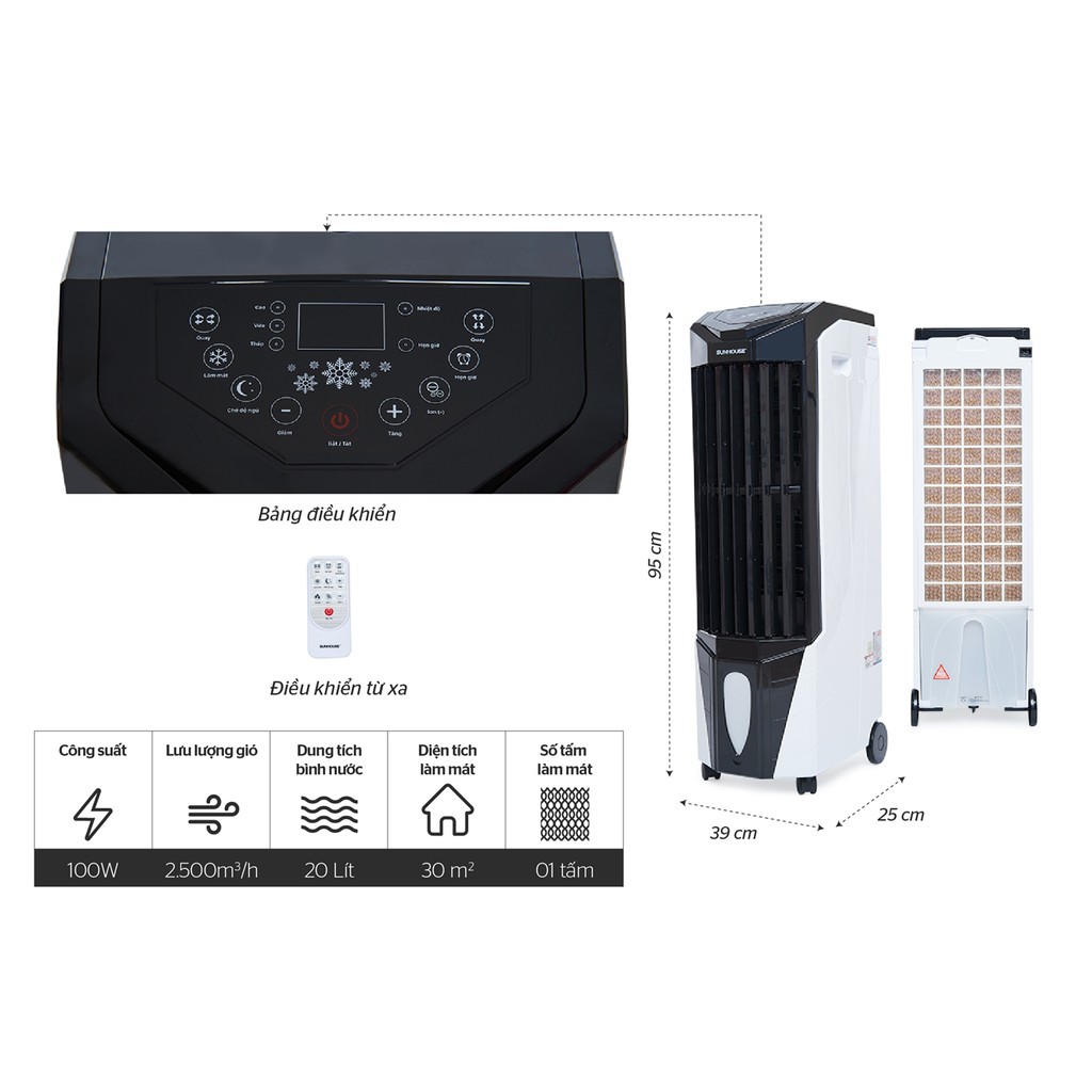 MÁY LÀM MÁT KHÔNG KHÍ SUNHOUSE SHD7719 | BigBuy360 - bigbuy360.vn