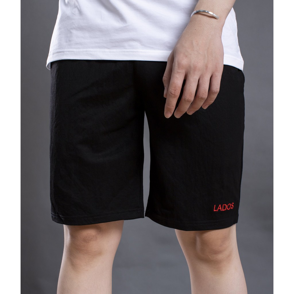 Quần short thun đẹp LADOS-14027, form BASIC rộng rãi - HÌNH CHỤP THẬT | BigBuy360 - bigbuy360.vn