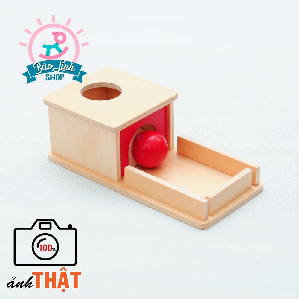 Hộp thả bóng không ngăn kéo - BẢN ĐẸP, CHUẨN Montessori| Đồ chơi cho trẻ sơ sinh