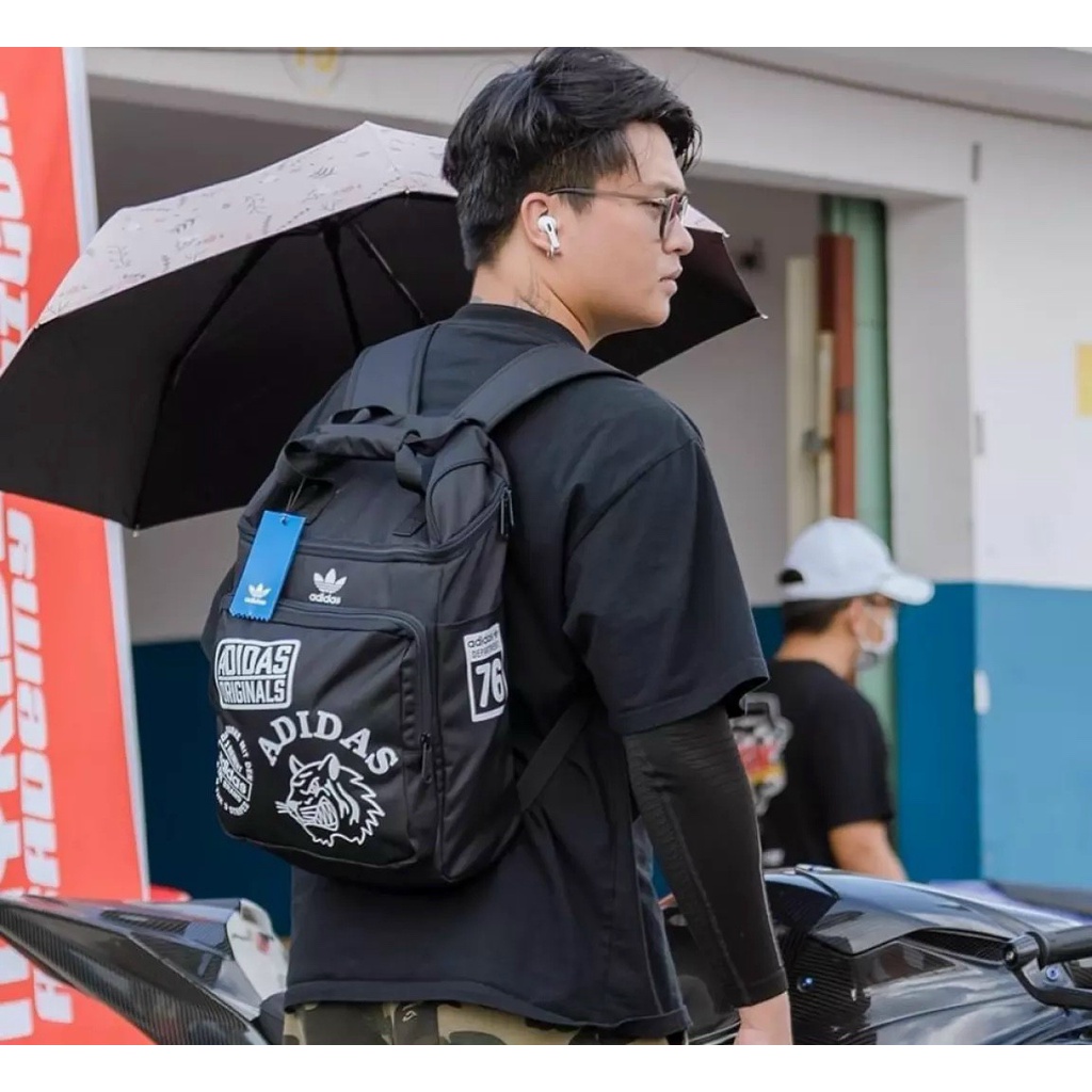 Balo Adi.das Classic dành cho học sinh phổ thông, balo đựng Laptop 15 inch. Hàng VNXK cao cấp