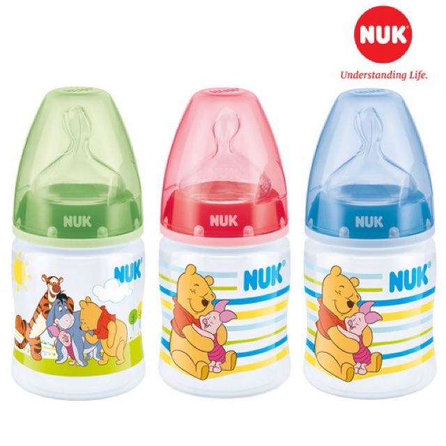 Bình sữa NUK Disney cổ rộng 150ml - 300ml