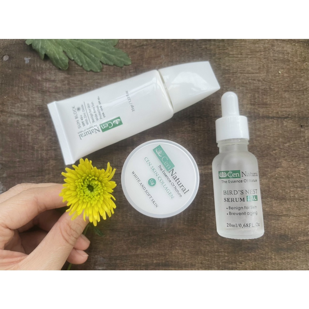 Kem Chóng Nắng Cho Mặt CEN SKIN COLLAGEN SPF45
