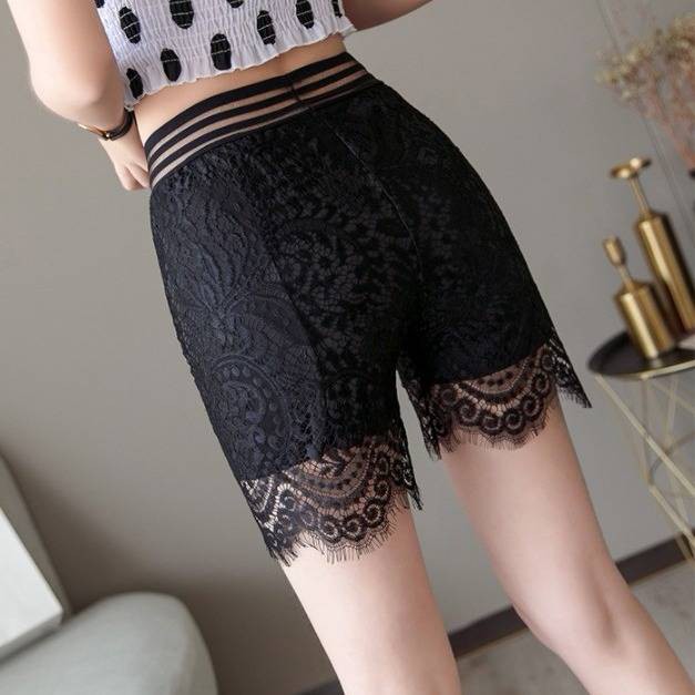 Set 2 Quần Legging Phối Ren