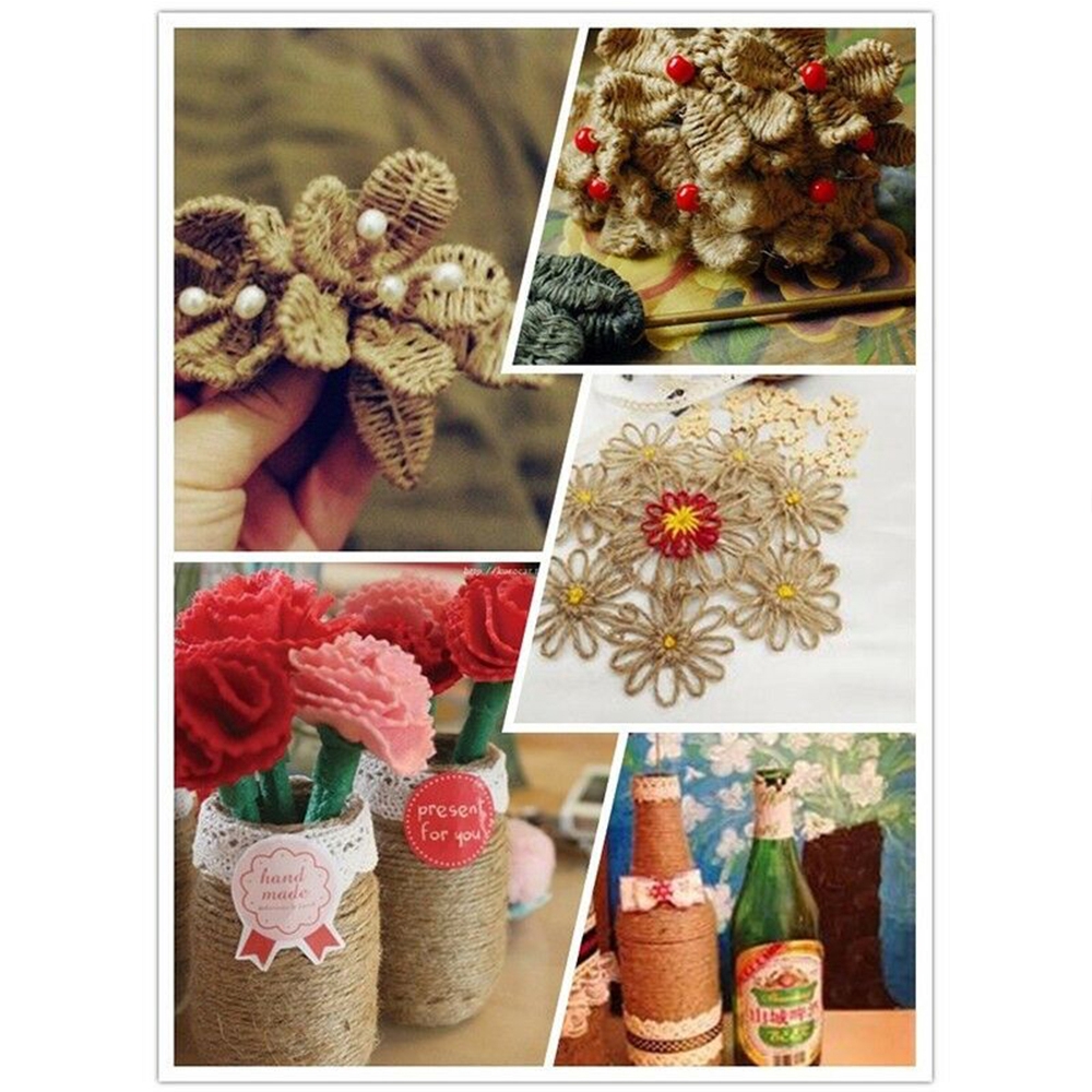 Cuộn dây thừng trang trí thủ công 100m 1 / 2 / 3mm