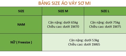 Áo váy sơ mi đôi form rộng