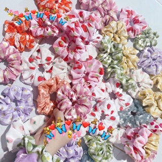 [FLASH SALE 50%] SCRUNCHIES VẢI - CỘT TÓC SIÊU XINH