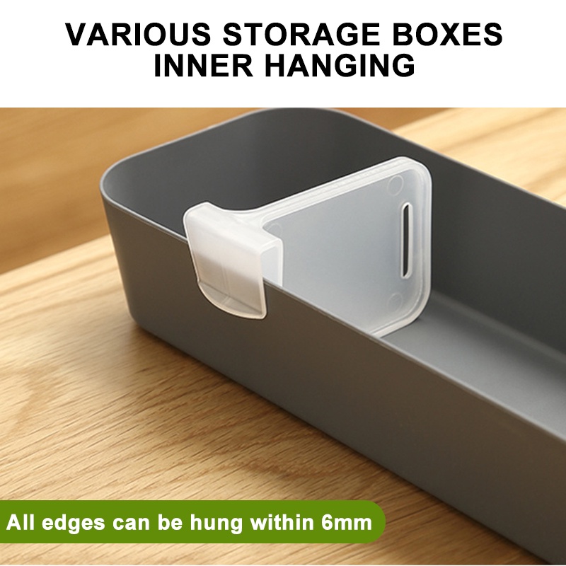 Tấm Chia Ngăn Tủ Lạnh Bằng Nhựa Tiện Dụng Cho Nhà Bếp