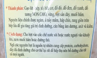 Bột ngũ cốc nảy mầm tự làm