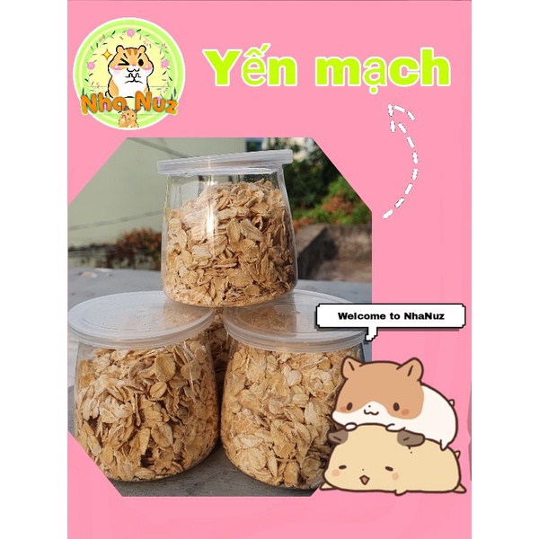 Yến mạch cho hamster