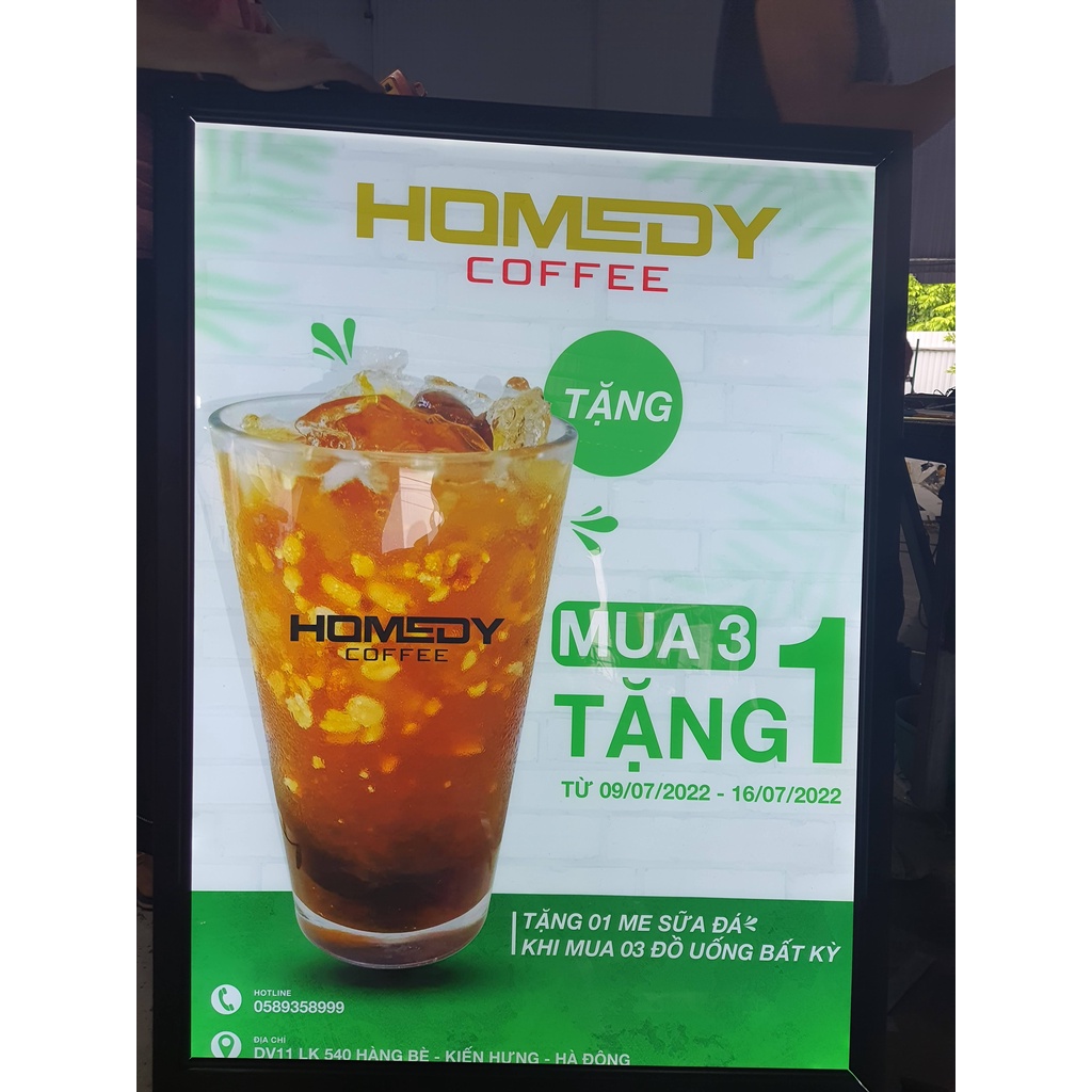 tranh điện bật nắp không viền sang trọng - BEDO