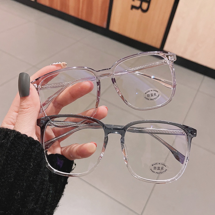 Gọng kính cận hình vuông Viendo tròng đổi màu chống ánh sáng xanh/uv thời trang nam nữ có cắt độ cận theo yêu cầu