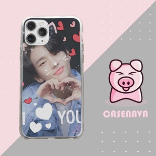 Ốp Lưng hyunjin kpop   đẹp trai dễ thương cho Iphone 5 6 7 8 Plus 11 12 Pro Max X Xr KORPOD00169