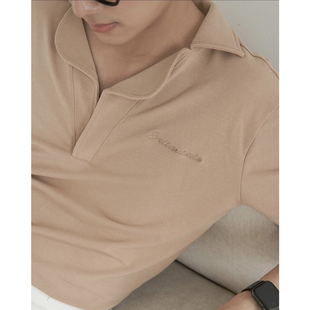 Áo Polo nam Scott vải cotton Farah Polo nhẹ mát