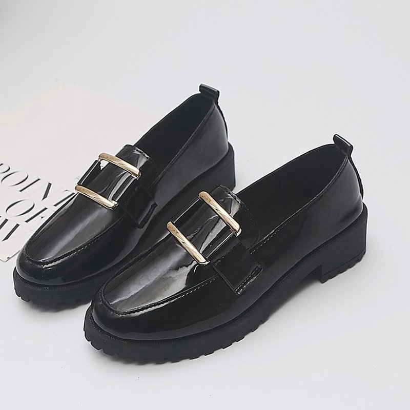 Giày IELGY bằng vải oxford phong cách Hàn Quốc trẻ trung thanh lịch thời trang cho nữ