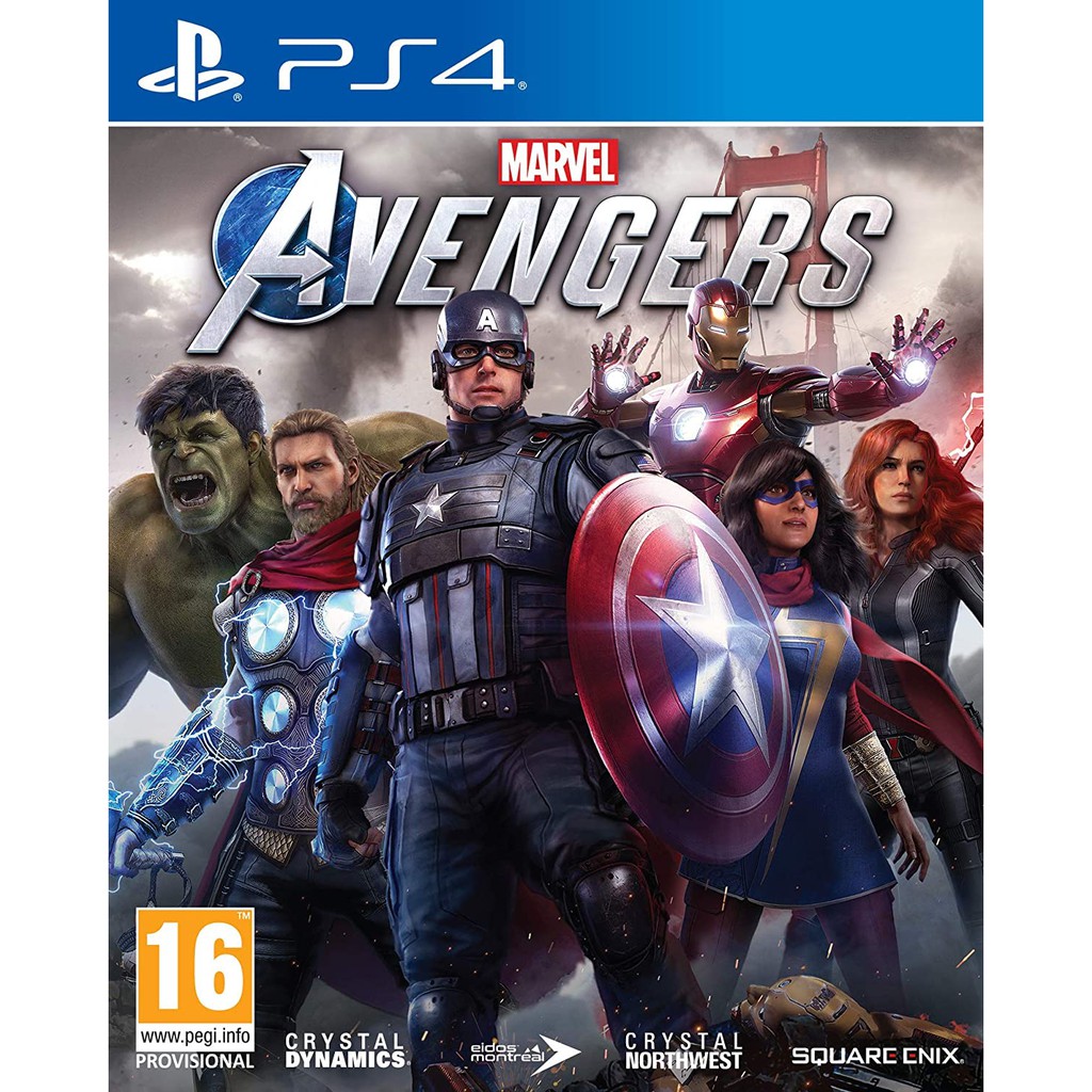 Đĩa Game Ps4:Marvel's Avengers Chính Hãng Nguyên Seal