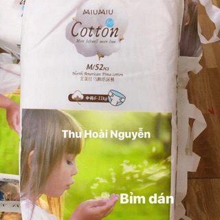Bỉm miumiu tã dán/quần {s56/m52/l46/xl40/xxl34}