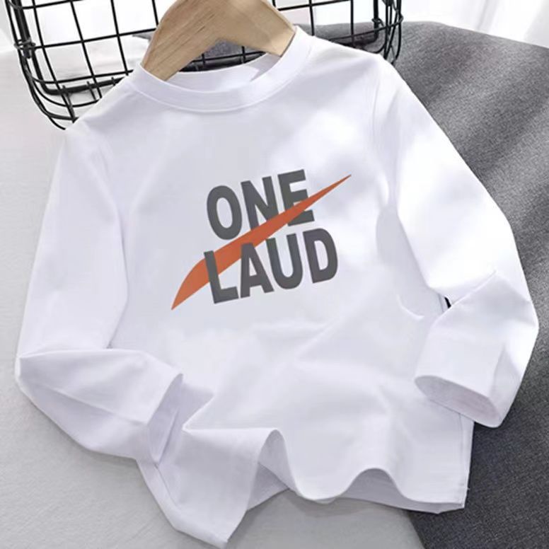 Áo Thun Cotton Trơn Dài Tay Phong Cách Mới 2022 Cho Bé Trai