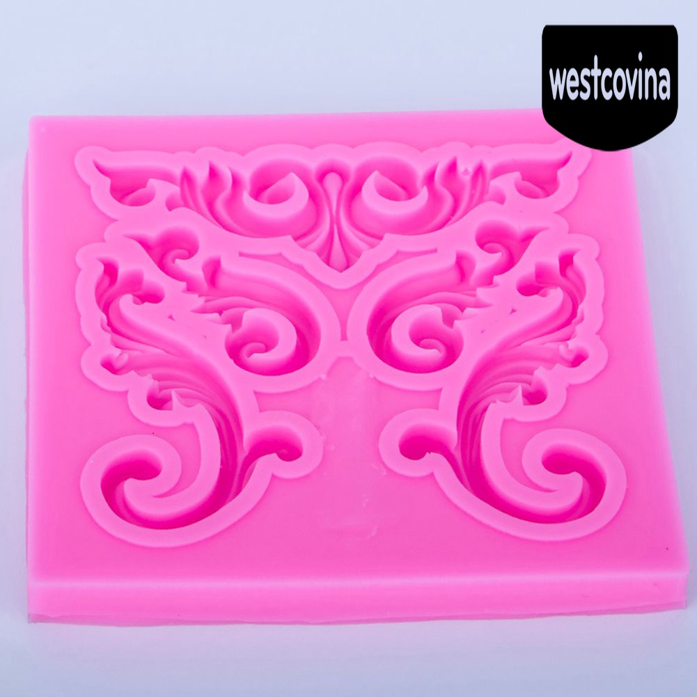 [Hot]☀ Khuôn Làm Bánh Chất Liệu Silicone Họa Tiết Dập Nổi 3D Độc Đáo