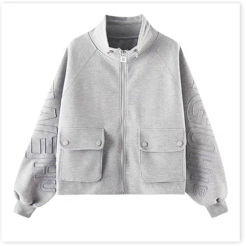 ÁO KHOÁC NỈ HODDIES NỮ FORM RỘNG CỰC XINH , HOT HÈ 2021 CHO CÁC BẠN KHANH AN FASHION