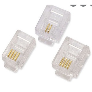 Đầu bấm line điện thoại rj11 2 line , 4 line loại a
