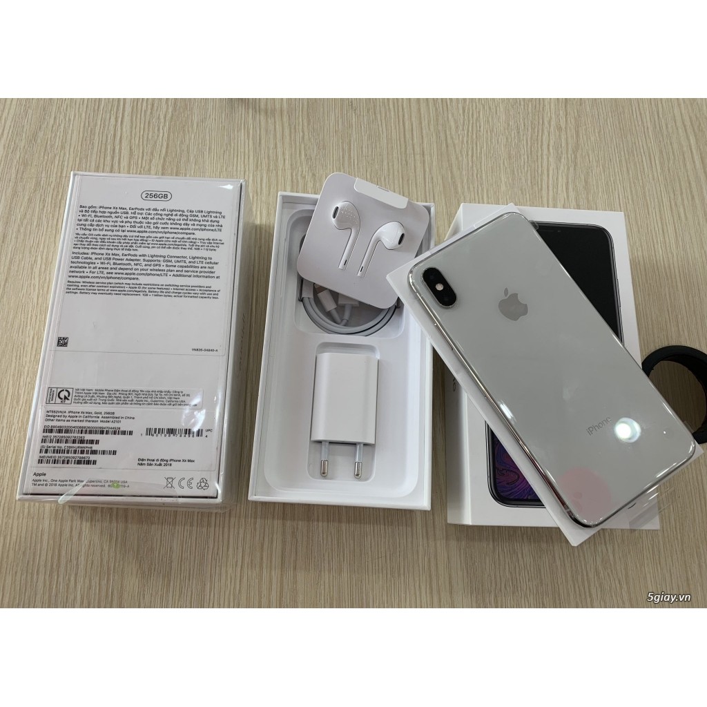 FULLBOX - iPhone Xs Max 256GB  - Xả Kho Ưu Đãi 50%