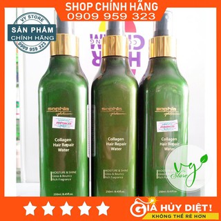 Xịt dưỡng tóc SOPHIA Hàn Quốc 250ml (phục hồi tóc hư tổn-Collagen Hair Repair Water)