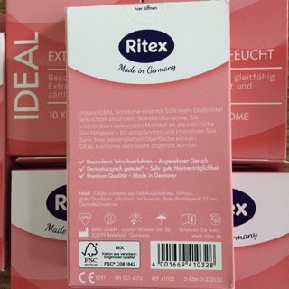 Bao cao su RITEX Đức