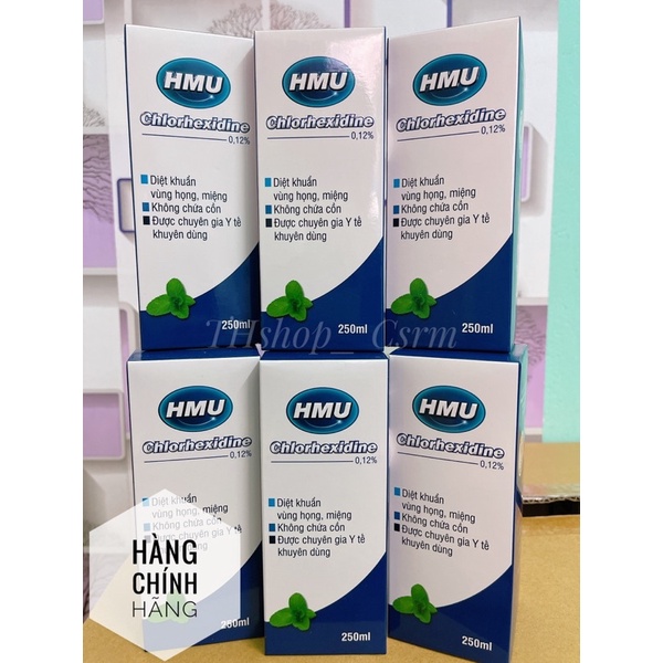 Nước Súc miệng HMU CHLOHEXIDINE Của Đại Học Y Hà Nội