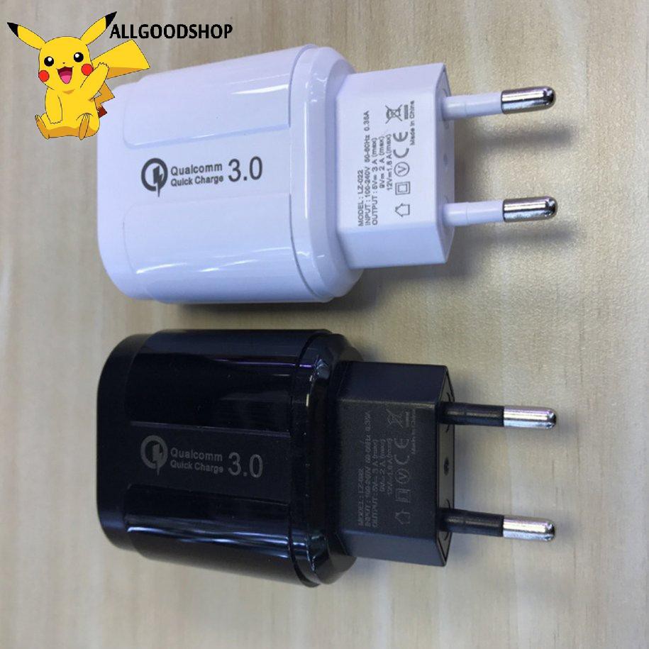 ⚡Củ sạc nhanh 18W 3 USB sạc Nhanh QC 3.0