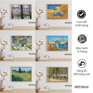 Tranh treo tường nghệ thuật Vincent Van Gogh decor căn hộ chung cư, khách sạn, home stay cao cấp
