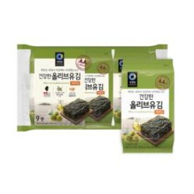 Daesang Rong biển tẩm dầu oliu Chung Jung One 9 gói 5g - Nhập Khẩu Hàn Quốc