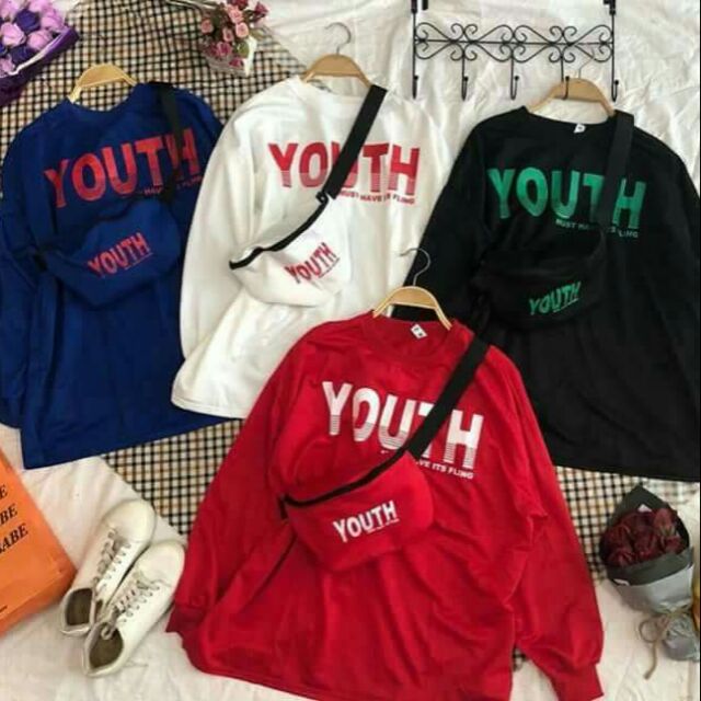 Áo thun ulzzang thu đông có bigsize