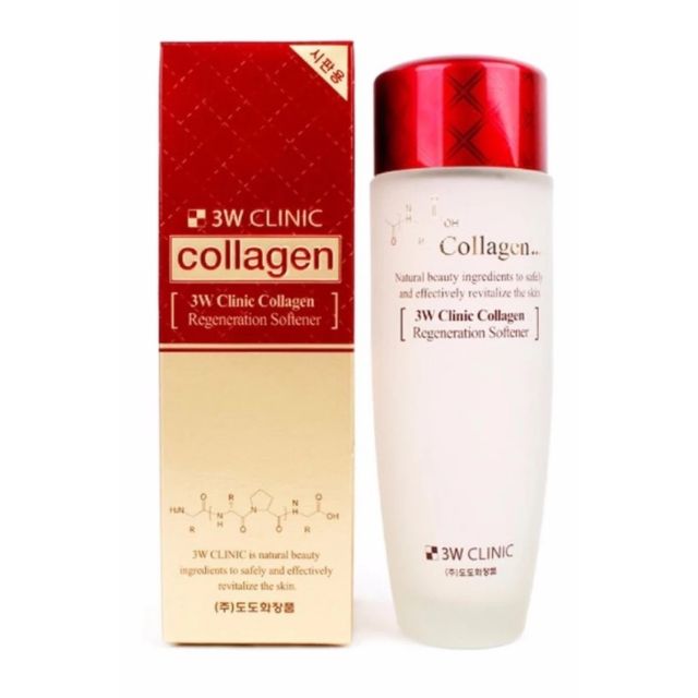 Nước hoa hồng  3W CLINIC COLLAGEN