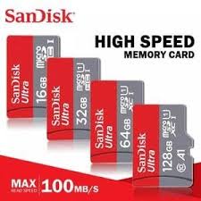 Thẻ nhớ 32/64/128/256Gb CLASS 10GB 100Mbps