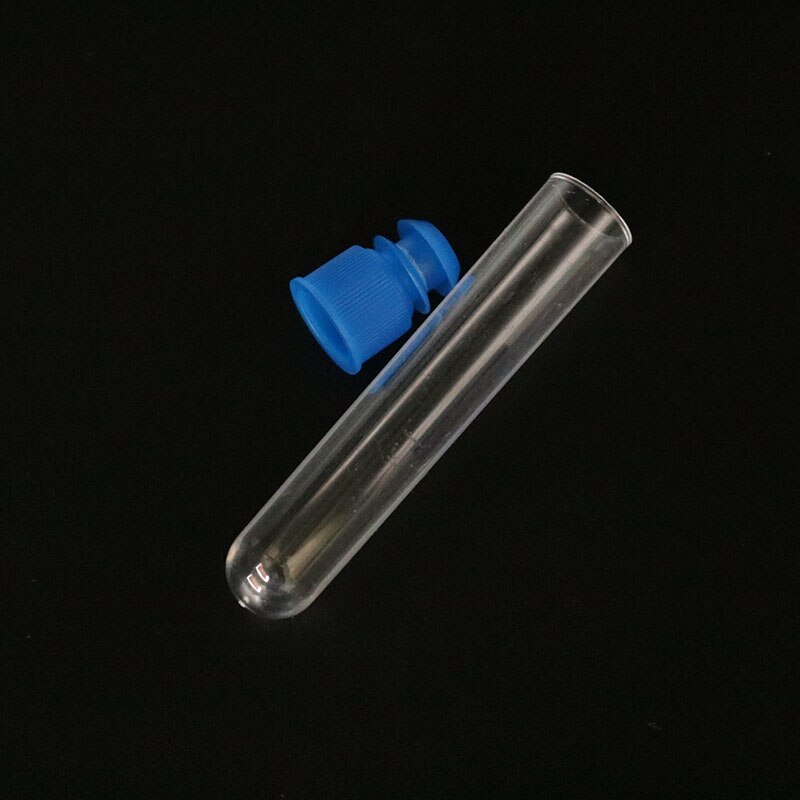 Set 10 Ống Thử Nghiệm Trong Suốt Thân Thiện Với Môi Trường 60mm