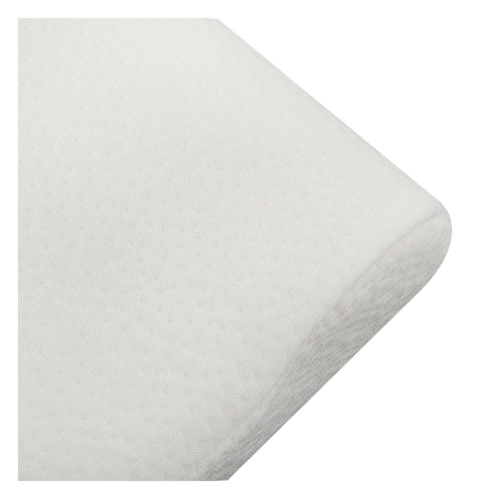 HomeBase HLS Gối sức khỏe kèm vỏ gối bằng cao su êm ái LITTLE W47xD28xH10 Cm màu trắng