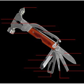 Búa thoát hiểm đa năng cho xe ô tô 9 in 1
