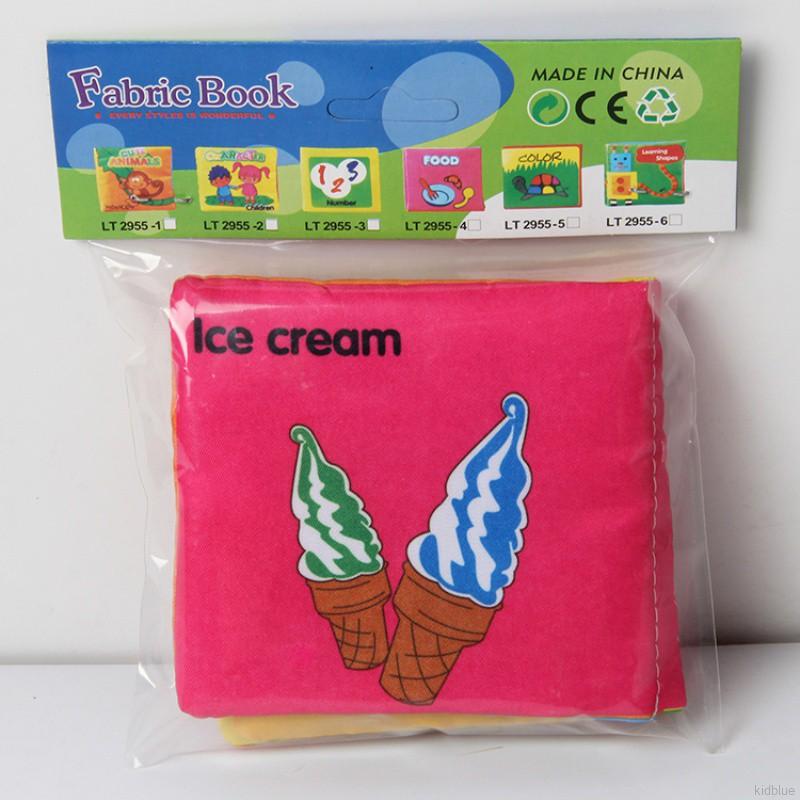 Sách vải đồ chơi hoạt động phát triển sớm phong cách Hàn Quốc dành cho trẻ sơ sinh