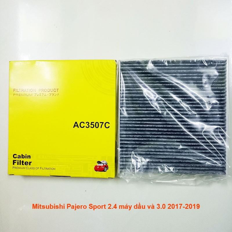 Lọc gió điều hòa Mitsubishi Pajero Sport 2017-2025 mã AC3507 của JS Asakashi Nhật Bản