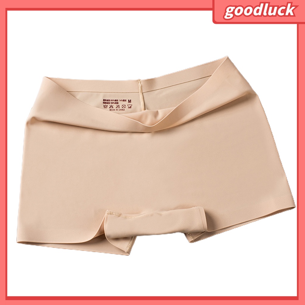 |Áo Thun Cổ Tròn GoLck Thời Trang Cá Tính| Quần An Toàn Mặc Hàng Ngày Bằng Lụa Lạnh Ôm Dáng Thoáng Khí Không Đường May Cho Nữ